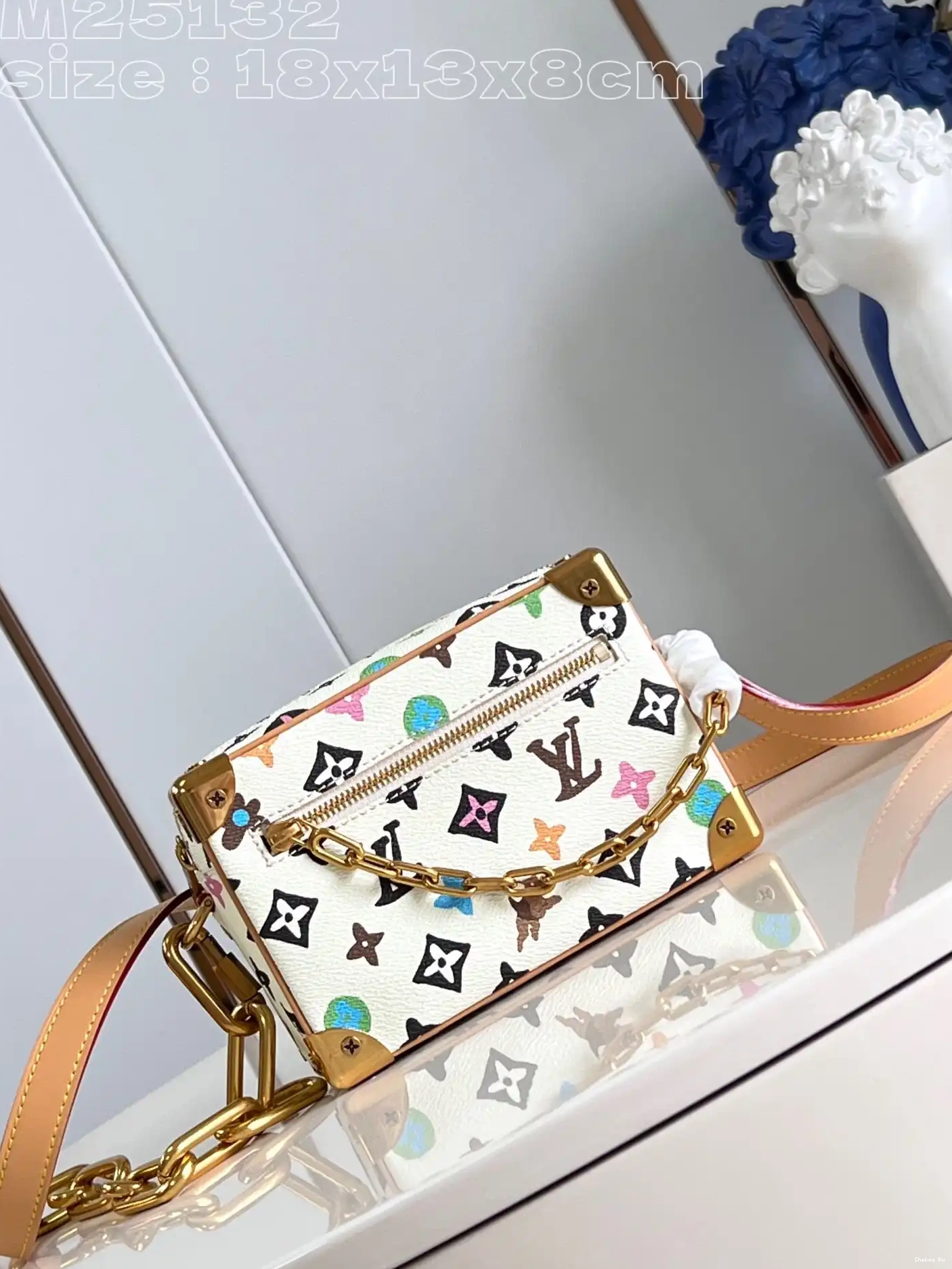 MINI VUITTON SOFT TRUNK-18.5*13*8cm LOUIS 0608